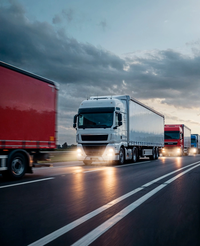 Express courier shipment ready for priority delivery